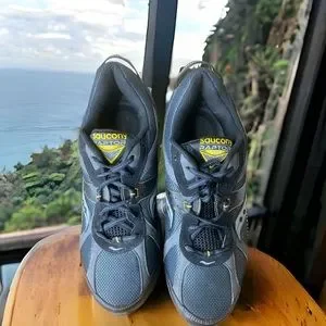 Saucony Raptor TR Mens Trail Running Shoes Black Grey Yellow S25283-1 Size 10 Saucony | Shoes | Saucony Grid Raptor Tr S25283 Mens Gray  main image 2